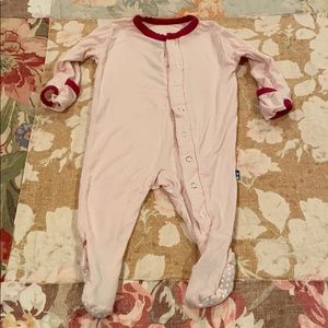 Kickee pants snap footie